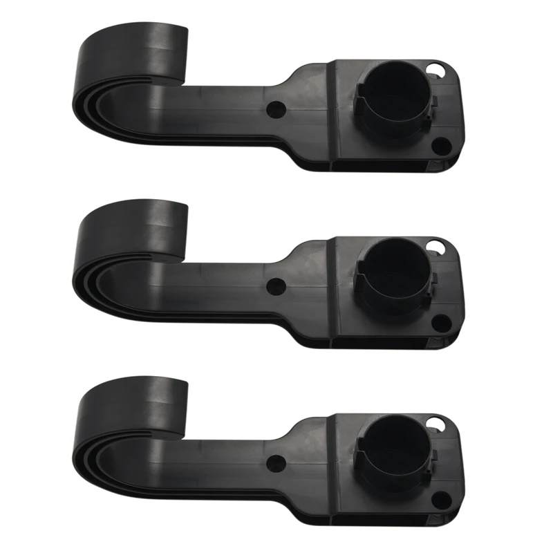 

3X Cord Holder EV Charger Nozzle-Holster Dock and J-Hook Combination for J1772 Connector