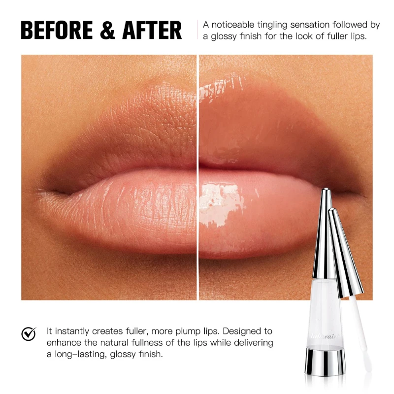 Hydra-Boost Volumizing Lip Plumper Oil - High-Shine Gloss