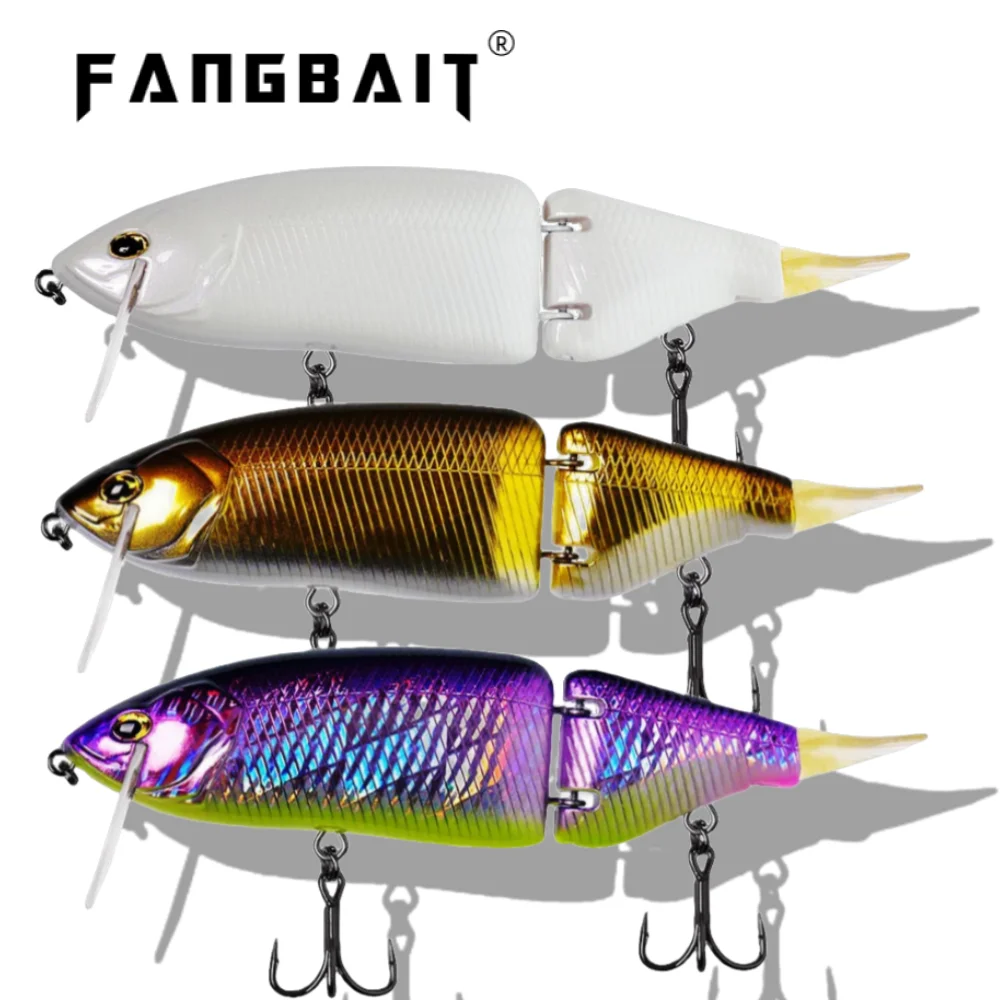 Swimbait-Angelköder 135mm 33g/165mm 60g Drt Gliderbait Gelenkiger ABS-Kunststoff Schwimmköder für Barsch und Hecht Tiny Klash 9 Swimbaits