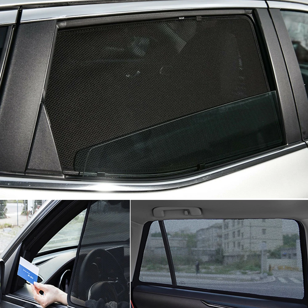 Auto fenster zubehör Für Mercedes W211 2002-2009 Sport Stil fenster  deflektor regen abdeckung visier markisen - AliExpress