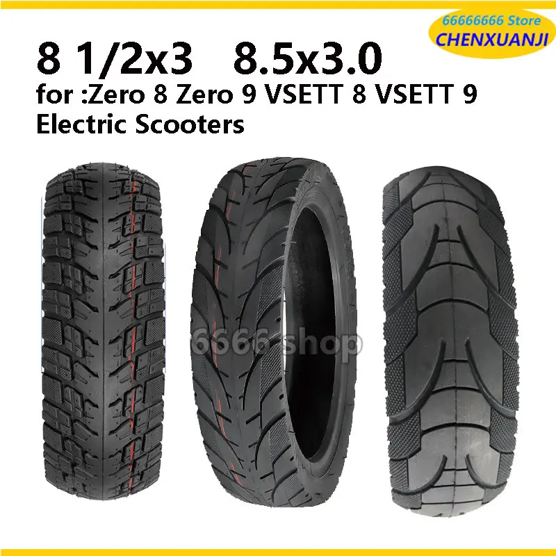 8.5 Inch 8 1/2x3.0 Binnenband & Band 8 1/2x3 Voor Zero 8 8X 9 T8 voor T9 Scooter (Binnenband Buitenbuis