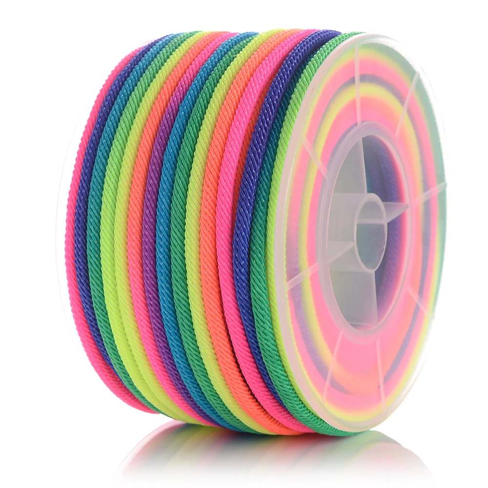 3mm Milan Nylon Jade Linie Auto Hängen Handgemachte Accessoires Diy Schmuck Passend Halskette Armband Spezielle Geflochtenen Seil – Detail 8