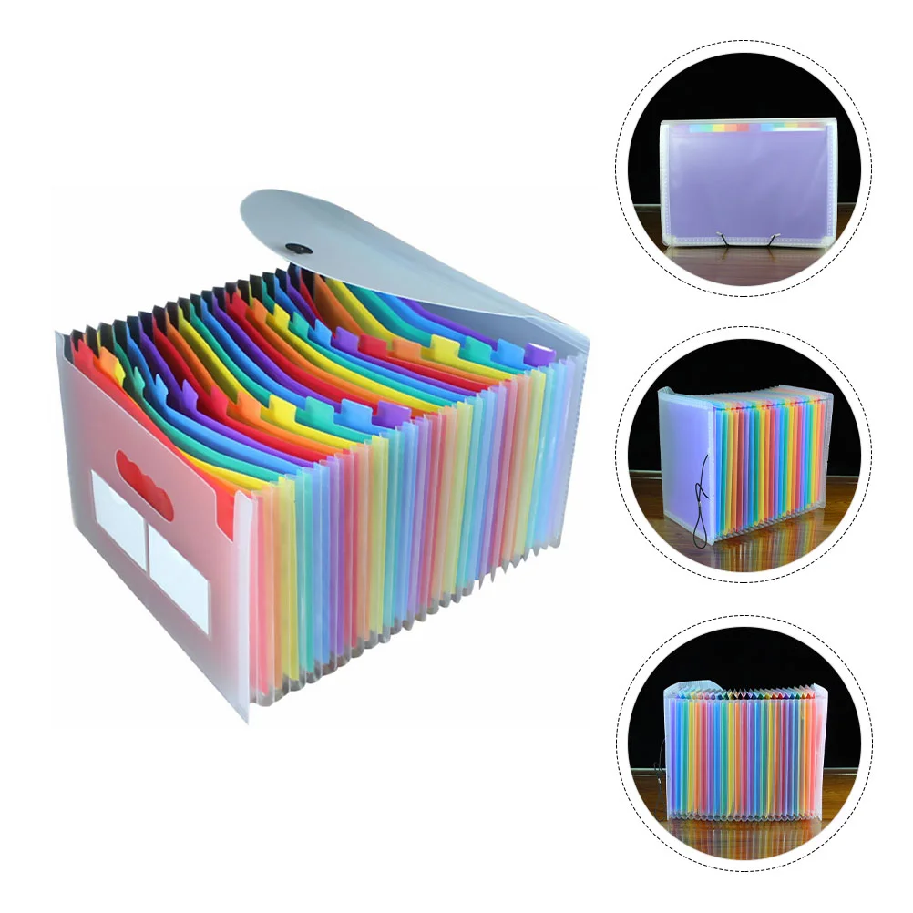 

Organ Folder 24 Pockets Document Portable Expanding Files Folder for Expandable File Organizer