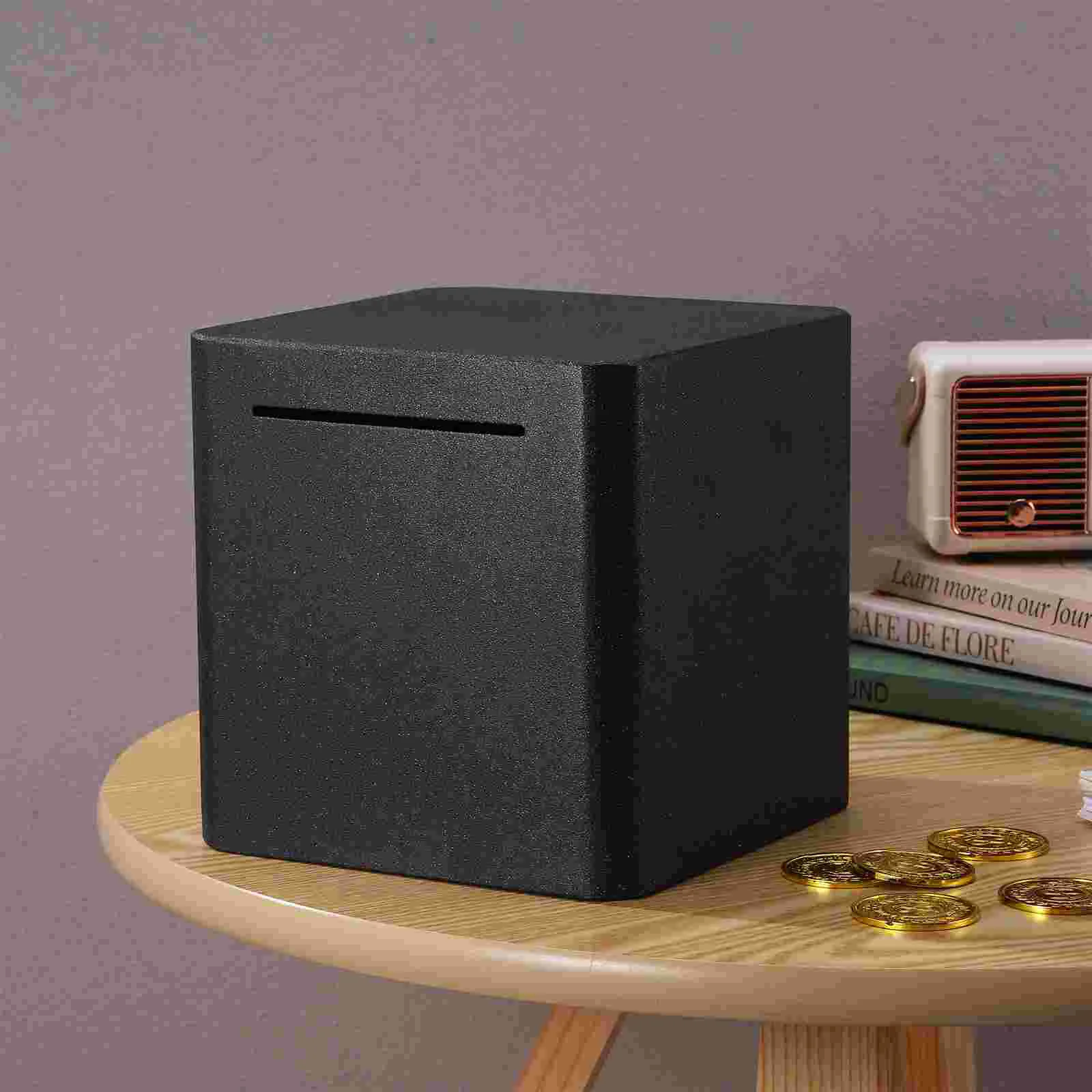 Savings Box Stainless Steel Money Child Piggy Bank 1500X1500X1500CM Container For Cash 6