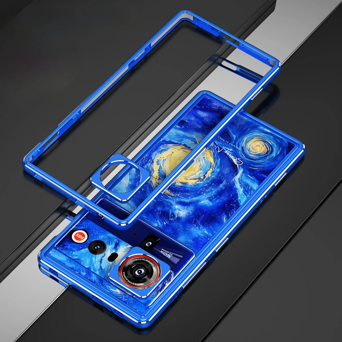 Premium Metal Frame Phone Case with Lens Protection and Heat Dissipation Features