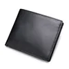WESTAL Slim Men's Leather Wallets with Cash Compartments Short Wallet for Card Holders Purses Men Clucth  Wallet  9061 5