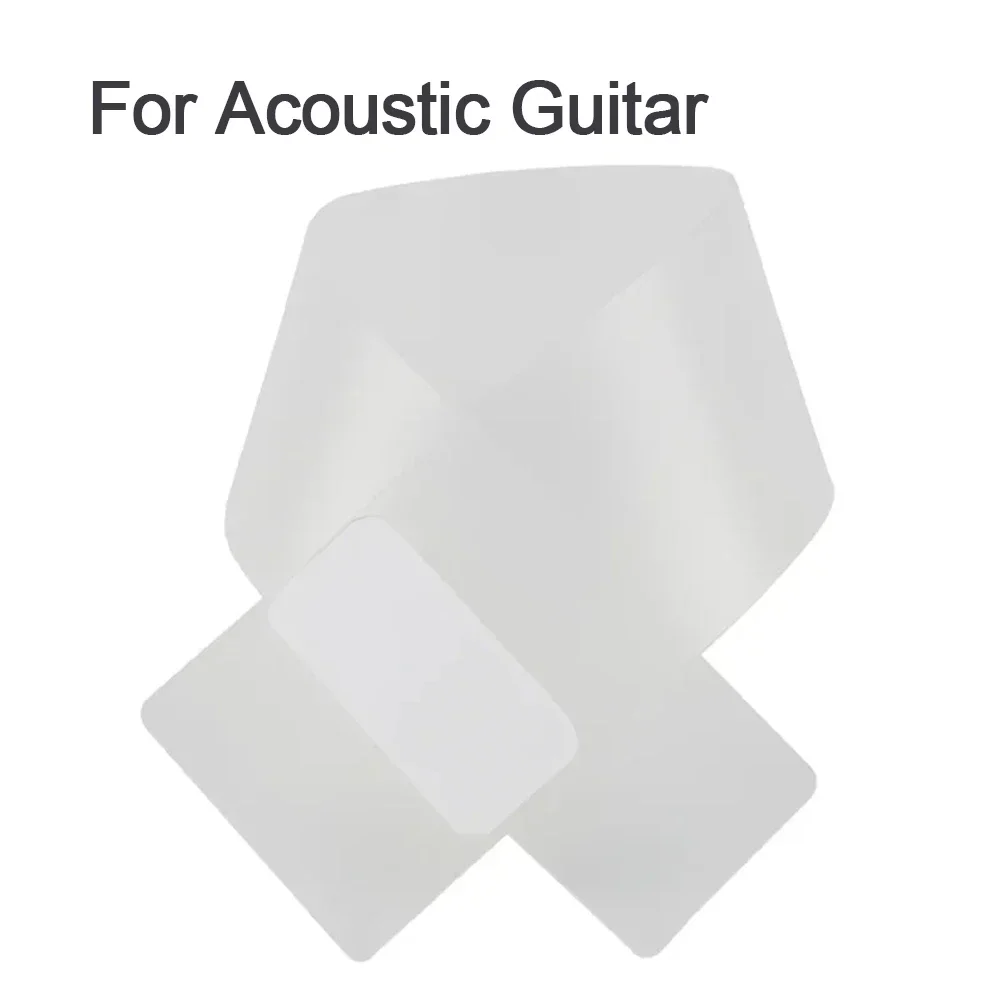 Guitar Fingerboard Guards Cover Acoustic Bass Guitar Luthier Protector Polishing Frets Dust Shield Cover PE 450/490mm guitar fingerboard guard