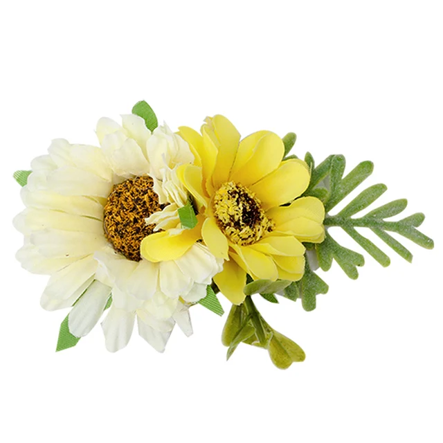 2022 New Chiffon Flower Hair Clips Pins Accessories Cute Hair Clips Pins for Baby Girls Toddlers Hairpin Kids заколка для волос 5