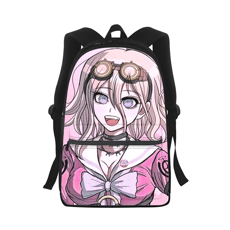 anime danganronpa miu iruma Men Women Backpack 3D Print Fashion Student School Bag Laptop Backpack Kids Travel Shoulder Bag
