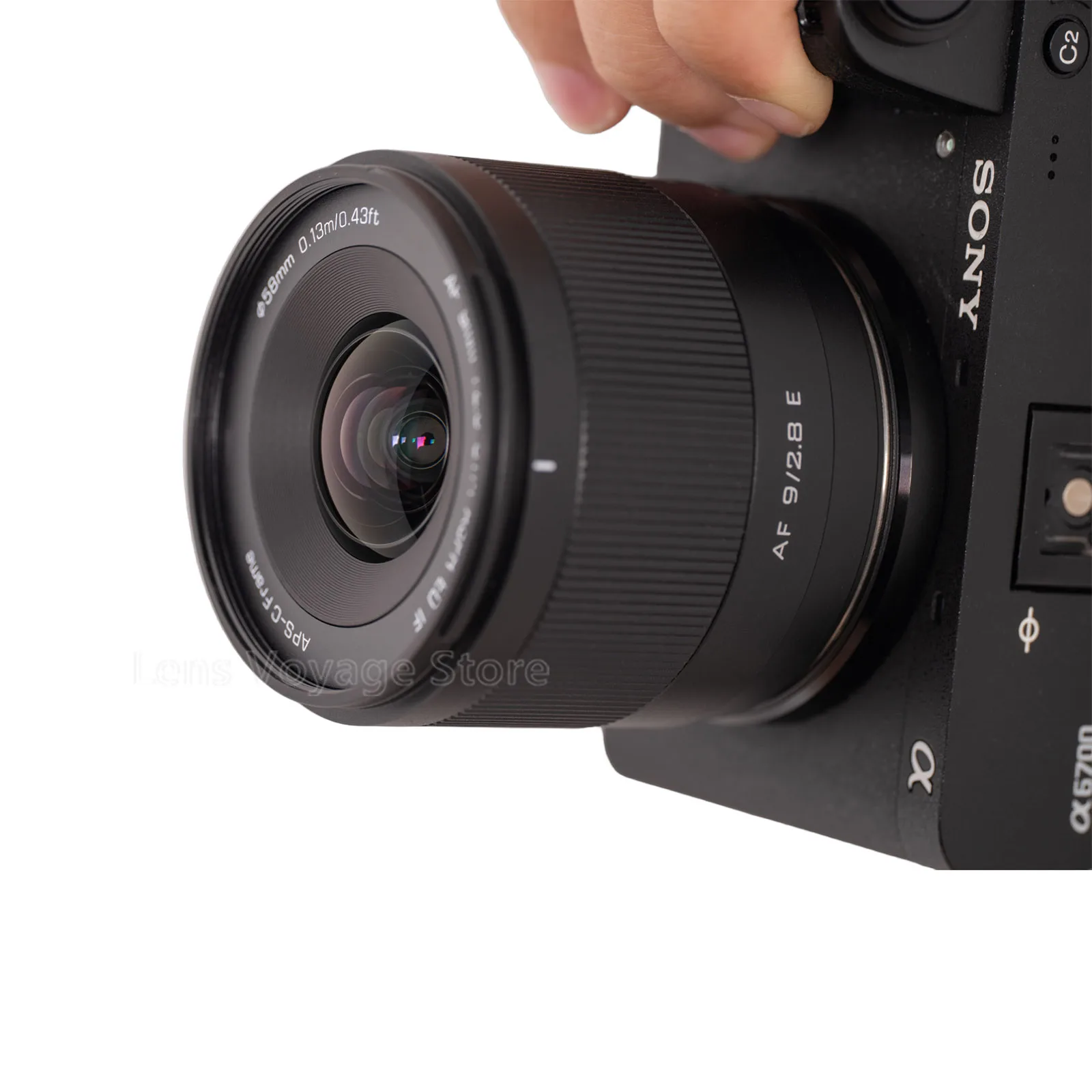 VILTROX AF 9mm F2.8 에어 울트라 광각 렌즈 APS-C (후지필름 XT30 XT40, ZVE10 II A6500 A6700, 니콘 ZR Z30 Z50 II 용)