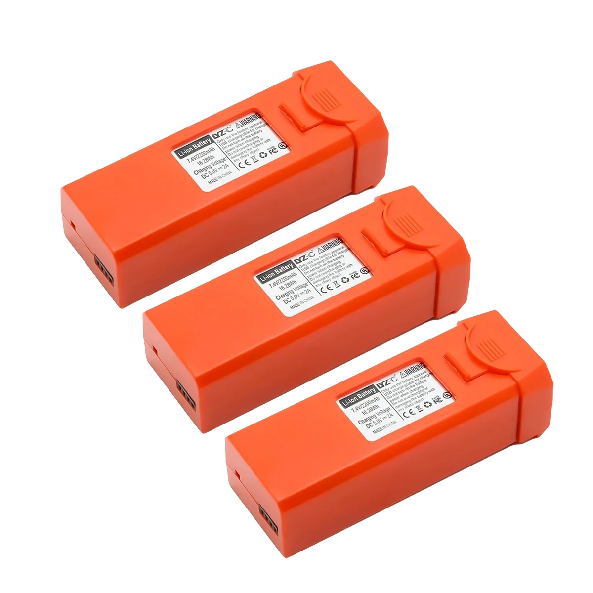 3pcs Orange
