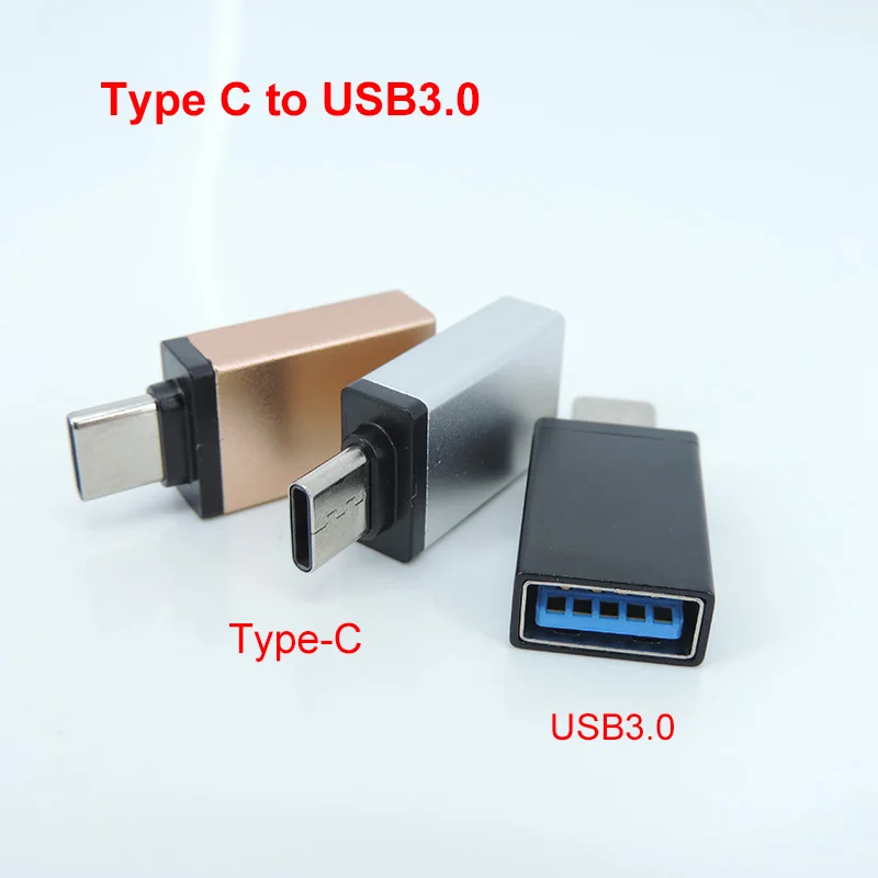 

Металлический адаптер USB 3,0 в USB Type-C