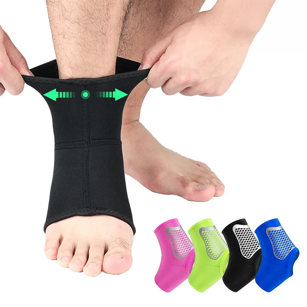 Neoprene Sport Ankle Brace for Men Women Compression Fixed Jiont Ankle Support Protector Sock To Relieve Pain Hiking Gym
