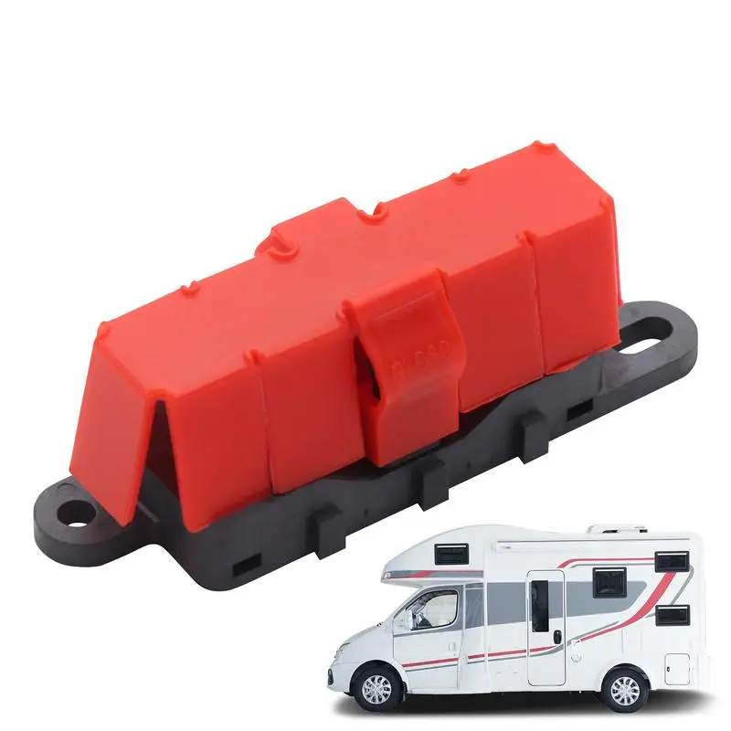 

Fuse Holder Box Large Fork Bolt Type Fuse Box Fuse Box Holder 500A Large Fork Bolt Type Universal Fuse Block Safety Plate Base