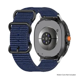Nylon Fabric Strap for Smartwatch - Durable and Stylish Accessory Bracelet (DUS)