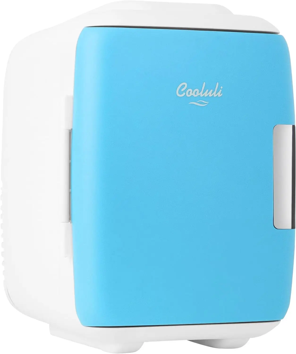 

Cooluli Mini Fridge for Bedroom - Car, Office Desk & Dorm Room - Portable 4L/6 Can Electric Plug In Cooler & Warmer for Food