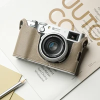 Mr.Stone for Fujifilm x100vi Camera case Protective Case Camera Bodysuit X-100VI Camera Handmade Genuine Leather Camera bag - Image 6