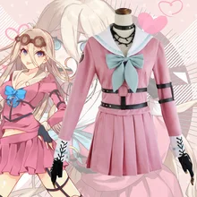 Robe de Cosplay pour femmes, uniforme d'anime Danganronpa pour filles, Costumes V3 Miu Iruma 