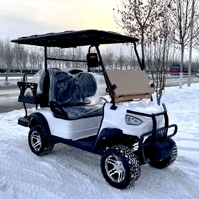 

Best Factory Custom Color Logo 4 Wheel Off Road Vehicle For Transporting Passengers 4 Seater Hunting Vehicle Mini Golf Cart