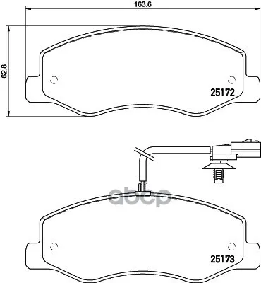 Колодки Тормозные Дисковые Nissan Nv400 Van Platform/Chassis / Opel Movano B Renault ... |