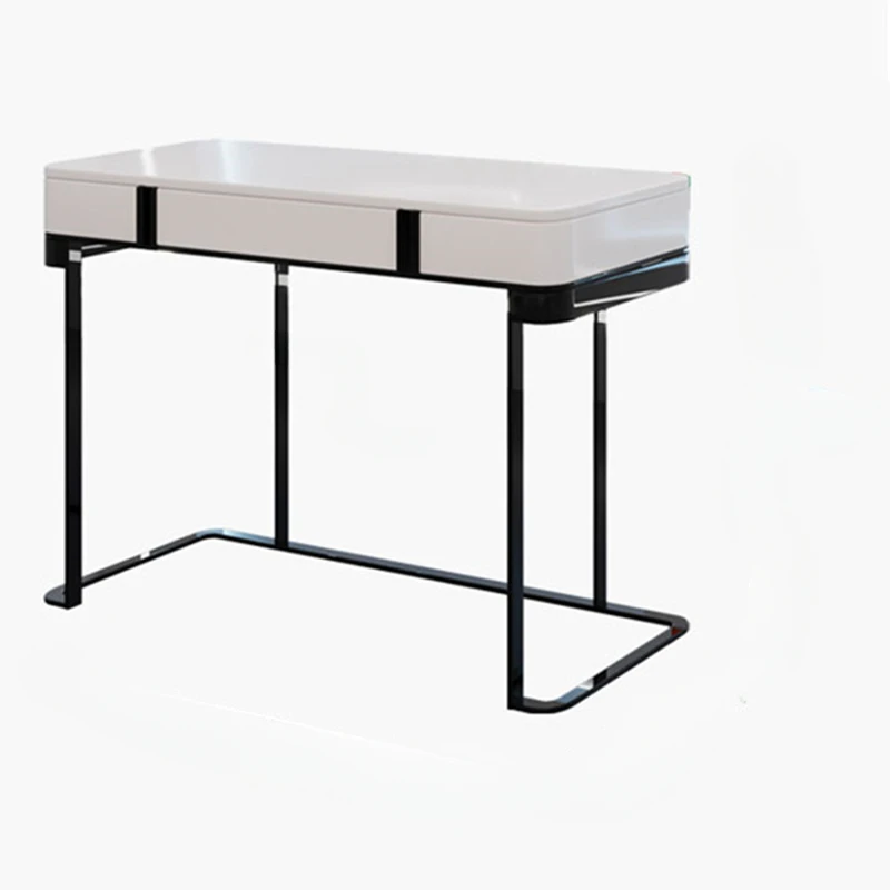 

Nordic Wrought Iron Manicure Tables for Commercial Furniture Nail Manicure Table Marble Desktop Light Luxury Upscale Nail Beauty