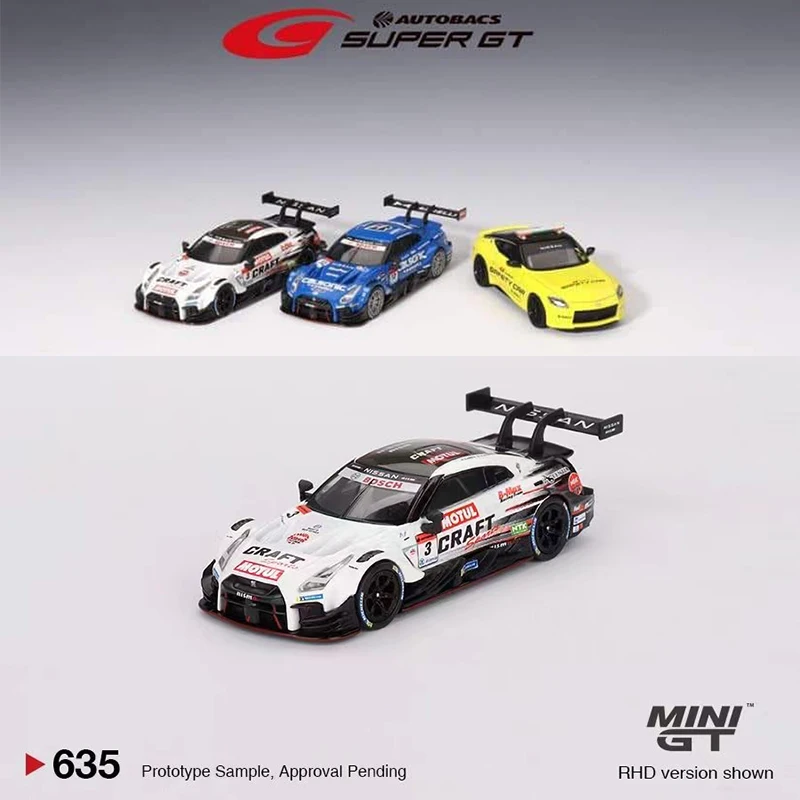 

Мини GT 1:64 модель автомобиля GT-R Nismo GT500 #3 NDDP Racing с дисплеем B-Max 2021 подарки