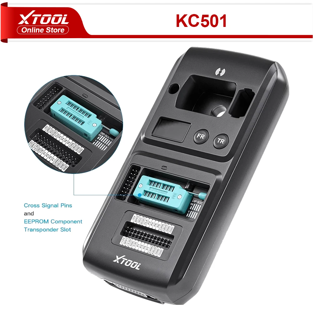 Xtool Kc501 Car Key & Chip Programmer Funziona Con X100 Pad3 Per Benz Chiave A Infrarossi Tutte Le Chiavi Lost Ecu Reader Obd2 Chip Tool