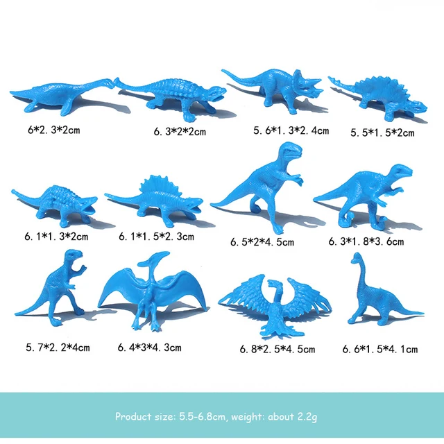 10pcs/lot Batch Mini Dinosaur Model Children's Educational Toys Cute Simulation Animal Small Figures For Boy Gift For Kids Toys 4