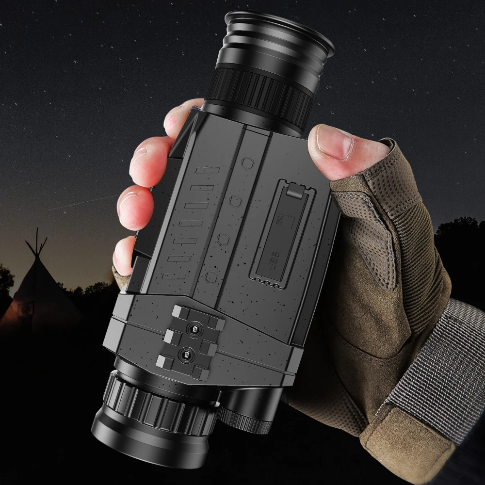 

APEXEL Infrared Night Vision Monocular 8X Digital Telescope Zoom With Day and Night Dual Use For Outdoor Hunting Camping