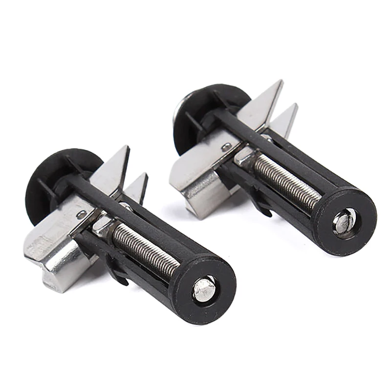 Heavy Duty Toilet Seat Fastener Bolt kit Stainless Steel Tank Toilet Bolt Hinge Screw Retractable Cover Kit