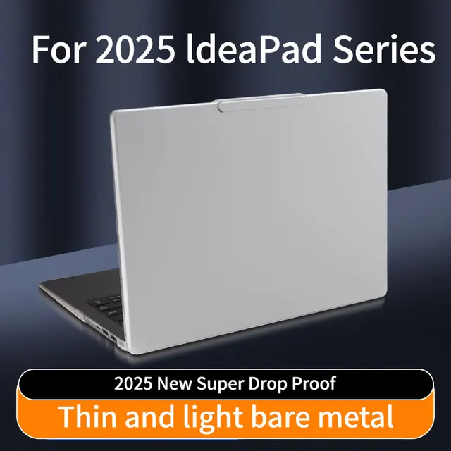 Étui rigide pour ordinateur portable Lenovo IdeaPad Slim 5 et IdeaPad Pro 5 2025, coque de protection mate de 14/16 pouces, anti-rayures 1