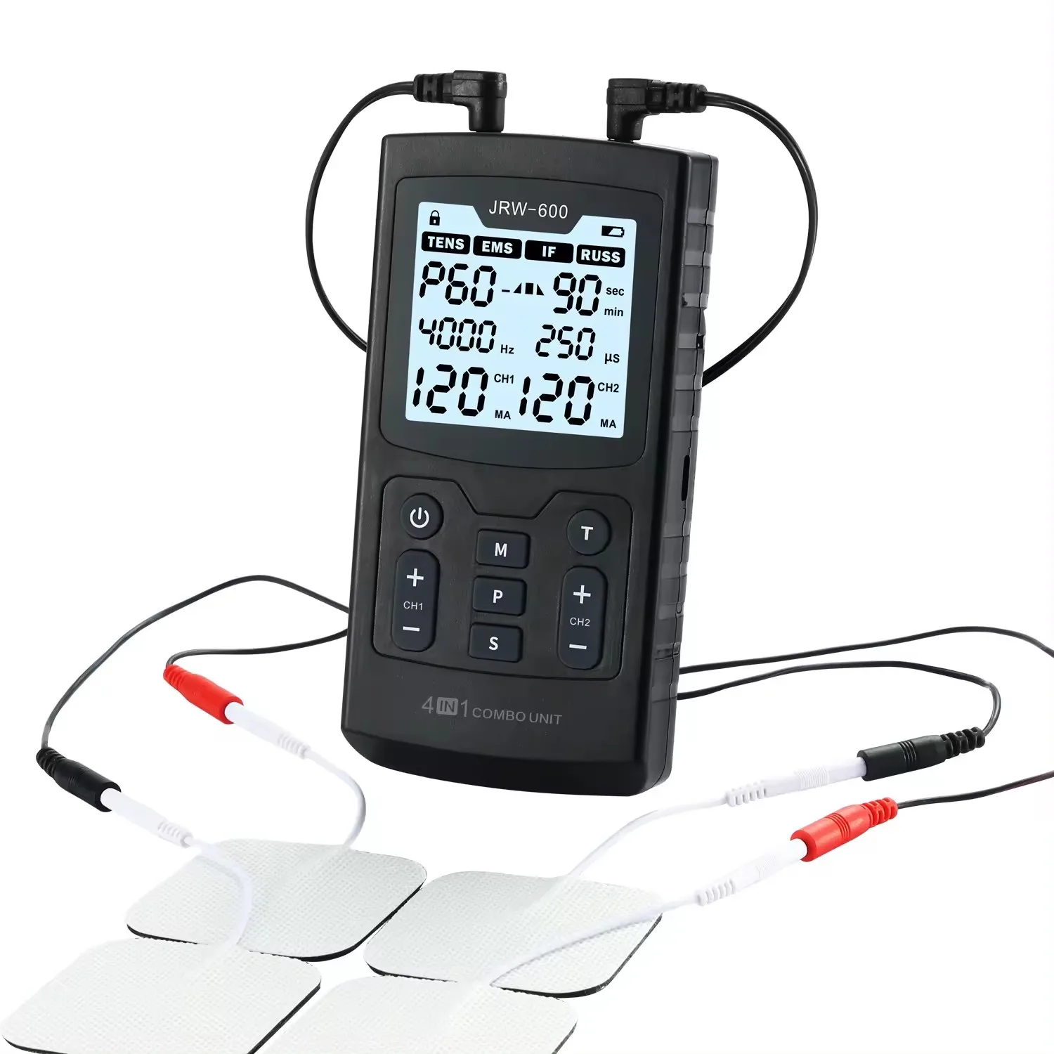 Stimolatore elettrico per terapia fisioterapica muscolare - immagine 3