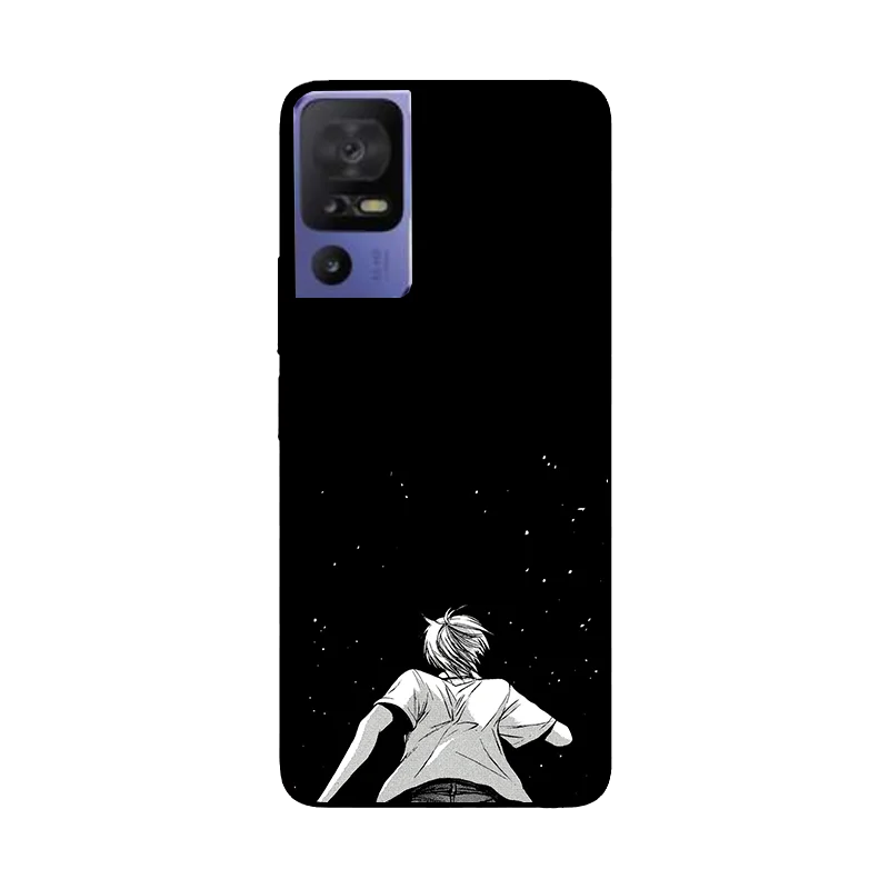 Leaf Panda Soft Silicone Back Cover - Protective Phone Case