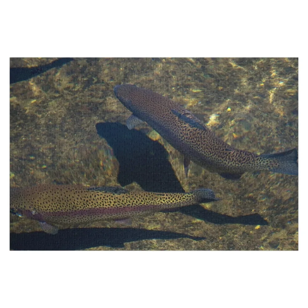 Rainbow Trout In River Jigsaw Puzzle Animal Scale Motors Puzzle hermann hesse montagnola 1933 jigsaw puzzle wood name scale motors wooden animal puzzle