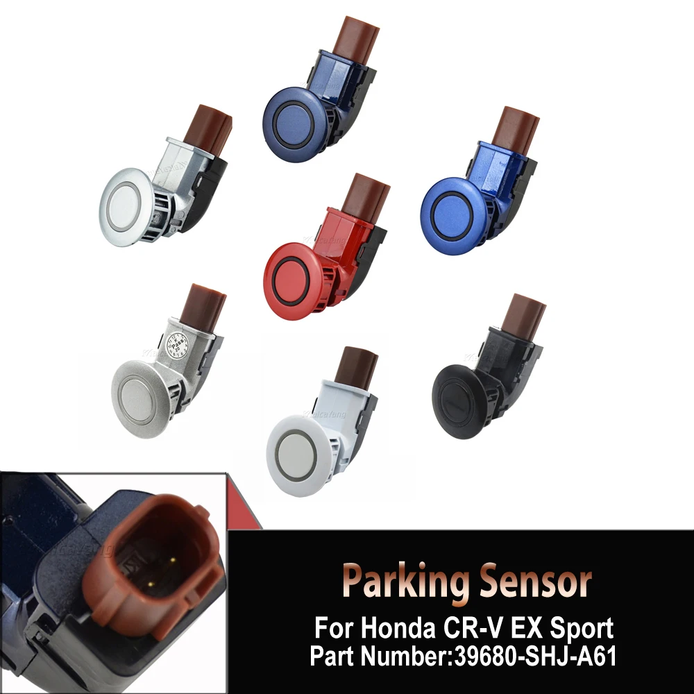 

7Colors Radar Parking 39680-SHJ-A61 PDC Parking Sensor Bumper Assist Reverse Backup For Honda 2005-2010 Odyssey 2004-2013 CRV