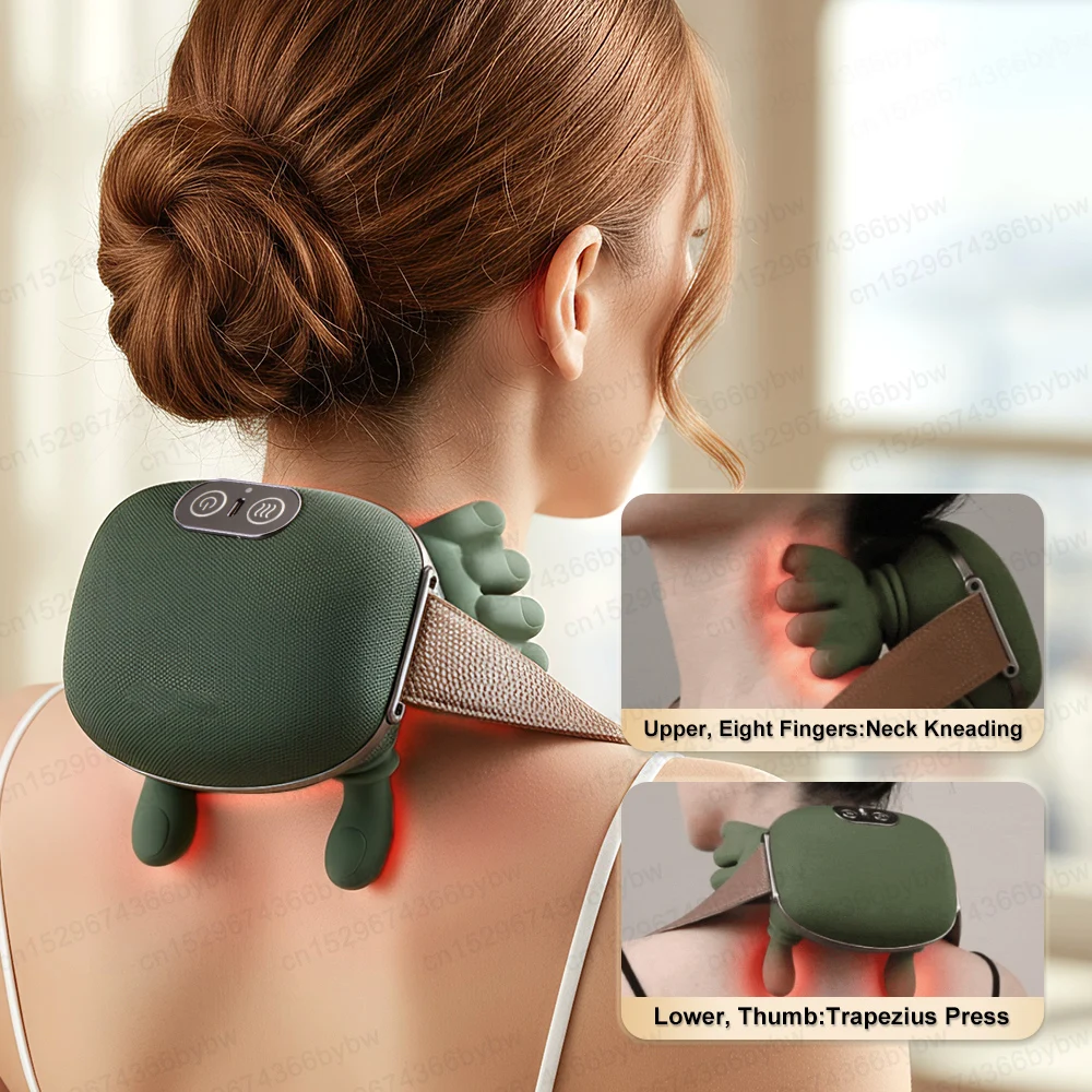 Electric Cervical Neck Relax Massager Master Hand Shoulder and Neck Massage Machine Cervical Spine Massager Trapezius