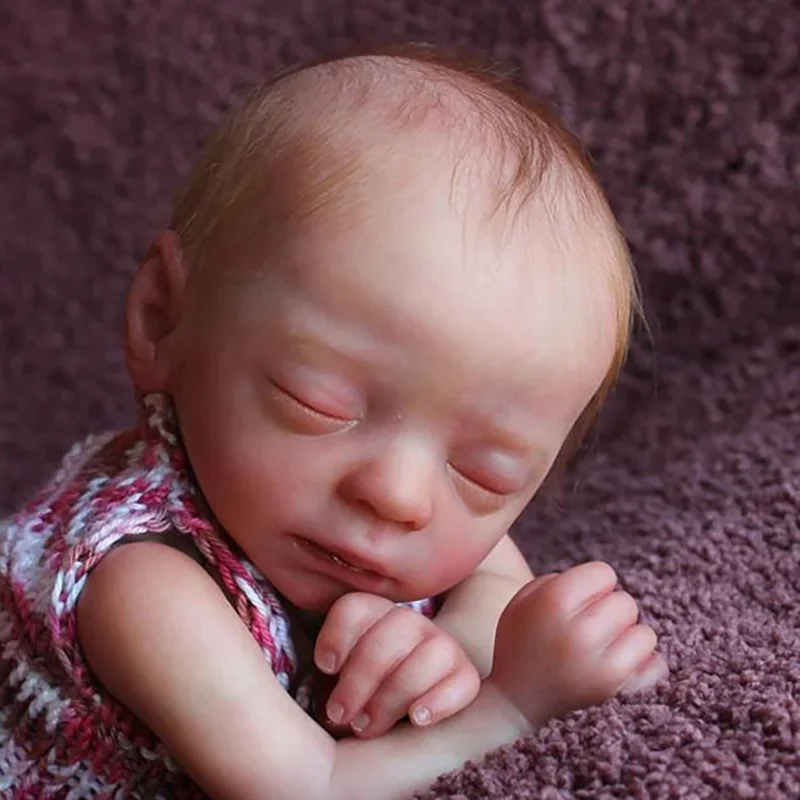 15Inch Reborn Doll Kit Blessing Premie Size Sleeping Baby DIY 