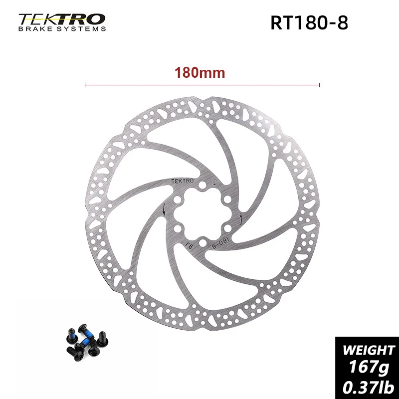 TEKTRO Bike Rotor 160/180/203mm for Mountain Bicycle Disc Brake