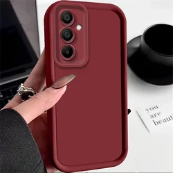 Enhanced Anti - Drop Silicone Soft Phone Case - Full Package Protection - Samsung Jump3 (RD - JGKS)