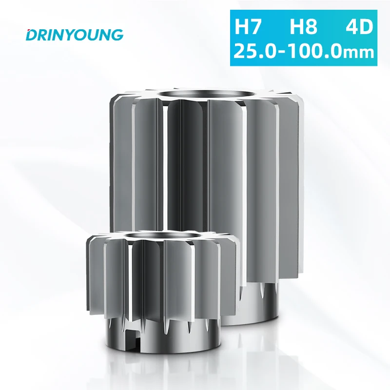 DRINYOUNGSleeveMachineReamersD4H7H8HSSPrecisionHighSpeed