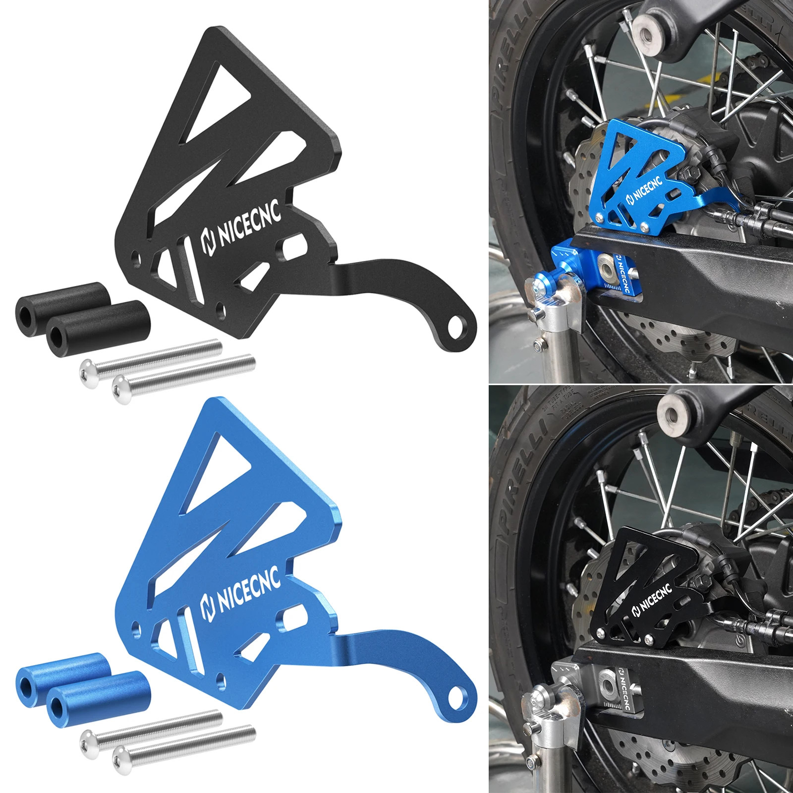 

Motorcycle Rear Brake Caliper Guard Protector Cover for Yamaha Tenere 700 Ténéré 700 XTZ700 T700 T7 2019 2020 2021 2022 2023