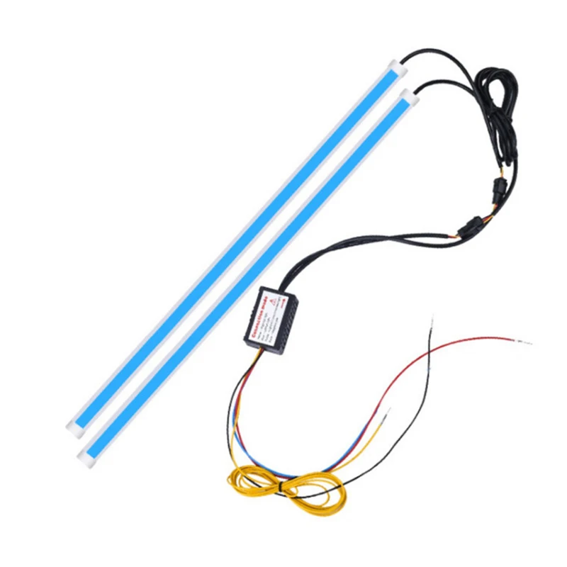 Motorcycle Turn Signal Lamp LED Daytime Running Lights Tail Light DRL Waterproof Decoration Strip Motor Brake Flowing Light motorcycle led lights motorcycle accessories
