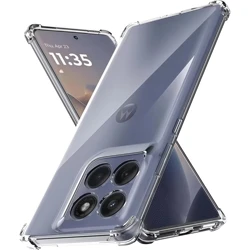 Shockproof Clear Transparent Phone Case for Motorola Moto G Play (2026) (Clear)