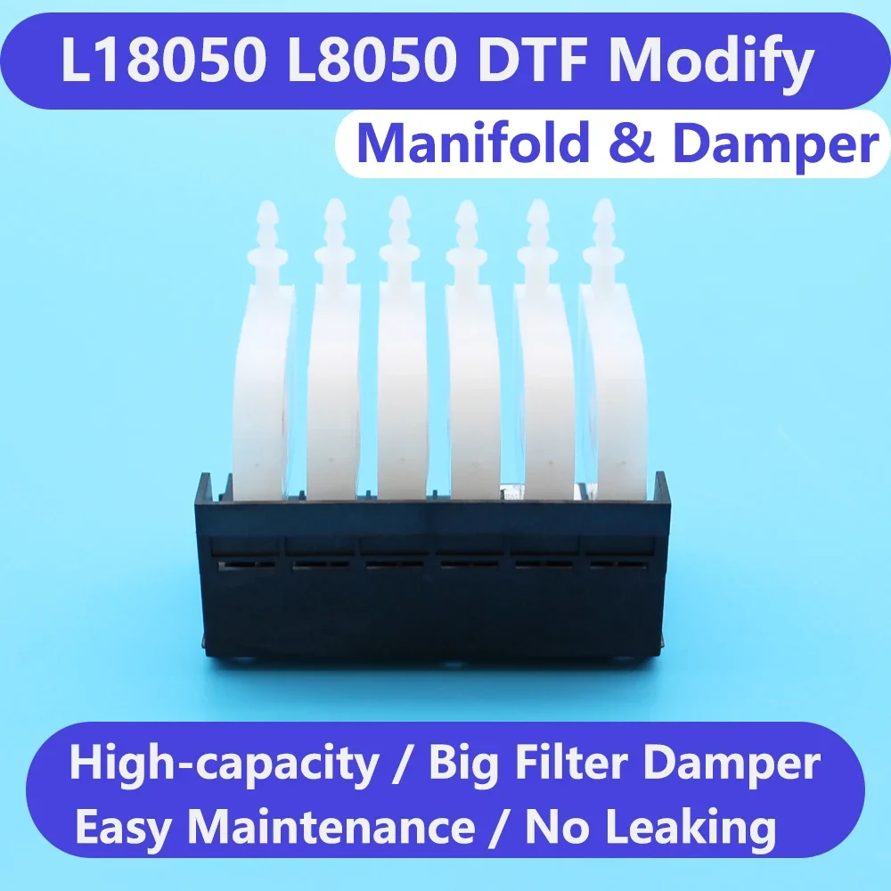 2-Pack Printhead Adapter/Manifold Cover For R1390, T50, L800, L805, L1800 DTF Print Heads – Plastic Replacement Part