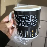 Mug à café en céramique thermosensible 400 ml, motif sabre laser Star Wars, pour gaming, décoration et cadeau, article de nécessité quotidienne 3