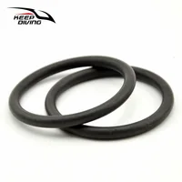 ID: 47/40MM 2 Pcs High Quality Rubber O Ring  Fix Round Corrugated Hose Low Pressure Hose For BCD Diving Accessories 1