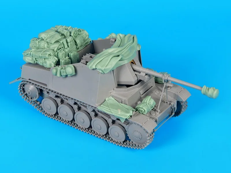 1:35 Scale Resin Die-cast Armored Vehicle Tank Chariot Parts Modification Does Not Include Unpainted Tank Model 35821 4