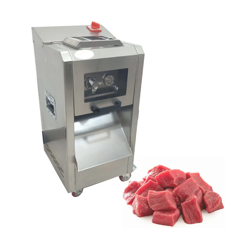 

Meat Slicer Machine Kitchen Equipment Stainless Steel Meat Vegetable Cutter Machine Fresh Meat Slice Strip Cutter
