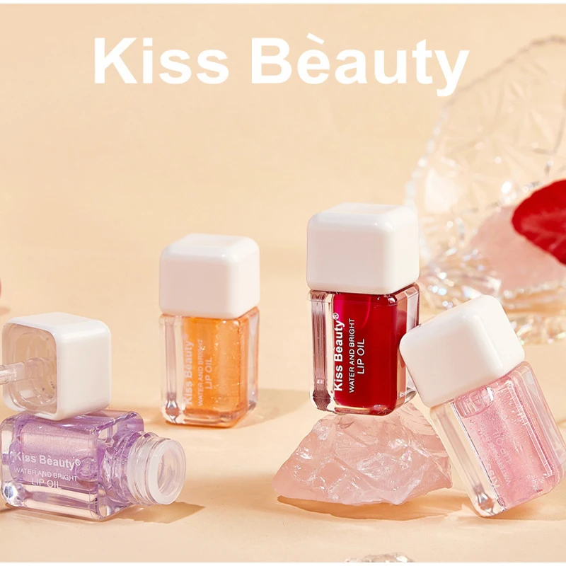 6ml Clear Jelly Lipolie Hydraterende Niet-plakkerige Sexy Plumping Lip Glow Gloss Lip Glazuur Getinte Mode Lippenstift make-up Lipverzorging_voghion.com