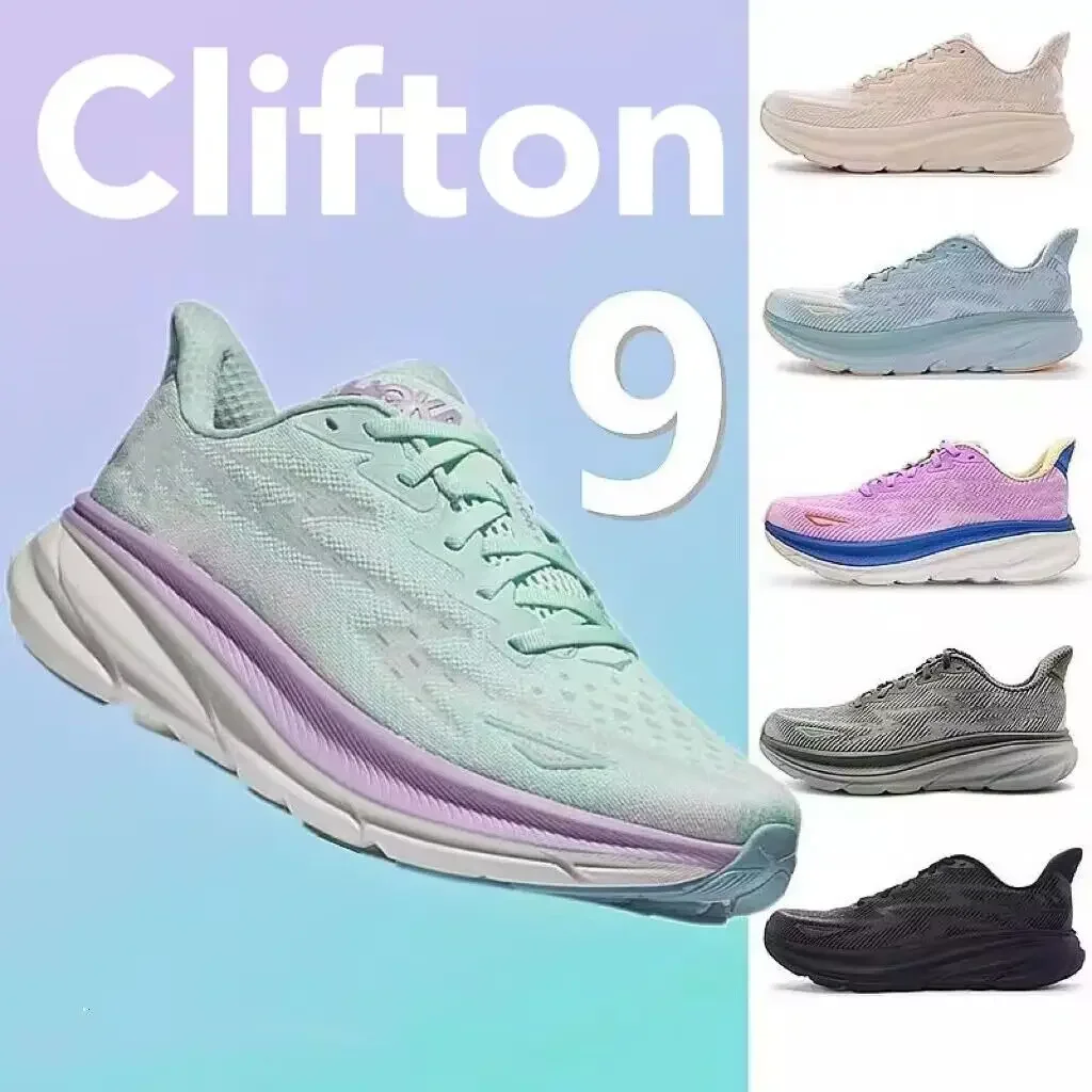 

Беговые кроссовки Clifton 9 для мужчин и женщин, легкие дышащие, амортизирующие, для шоссе, оригинал